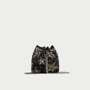 Zara Star Beaded Bag (Brand New with Tags)